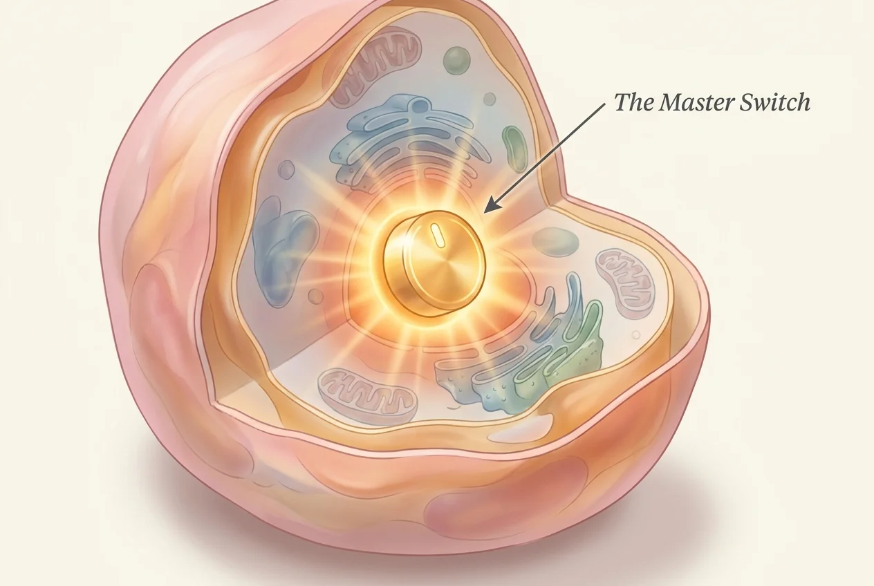 Scientific research on the cellular master switch and aging